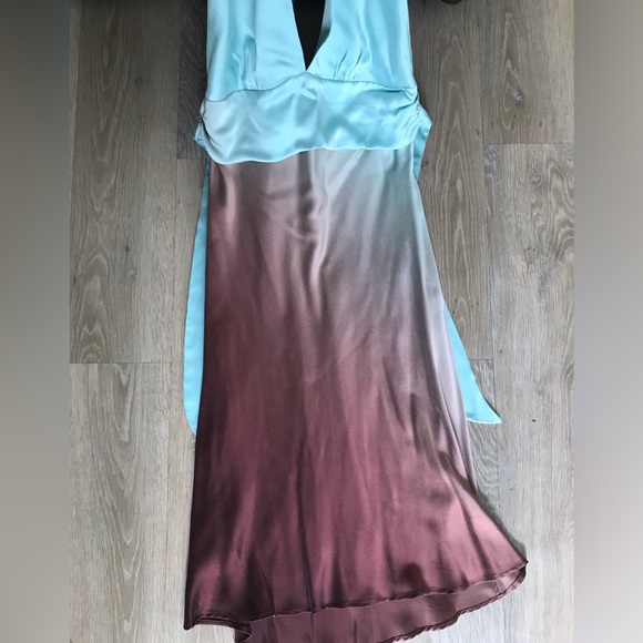 Alice & Trixie Silk Halter Dress - Picture 3 of 9